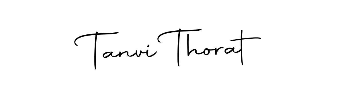 Use a signature maker to create a handwritten signature online. With this signature software, you can design (Autography-DOLnW) your own signature for name Tanvi Thorat. Tanvi Thorat signature style 10 images and pictures png
