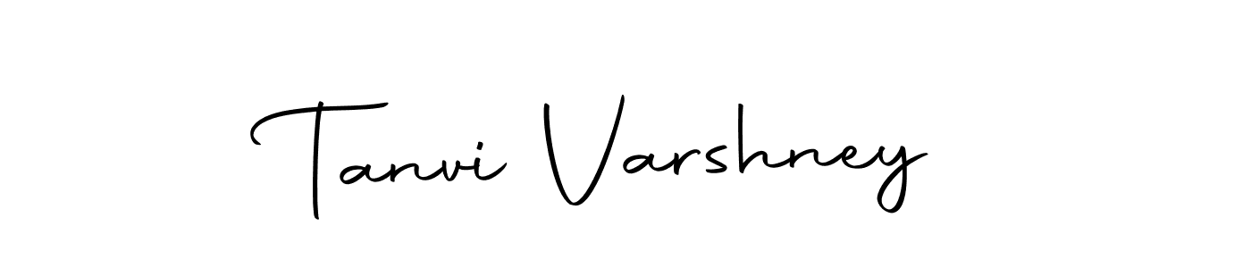 You should practise on your own different ways (Autography-DOLnW) to write your name (Tanvi Varshney) in signature. don't let someone else do it for you. Tanvi Varshney signature style 10 images and pictures png