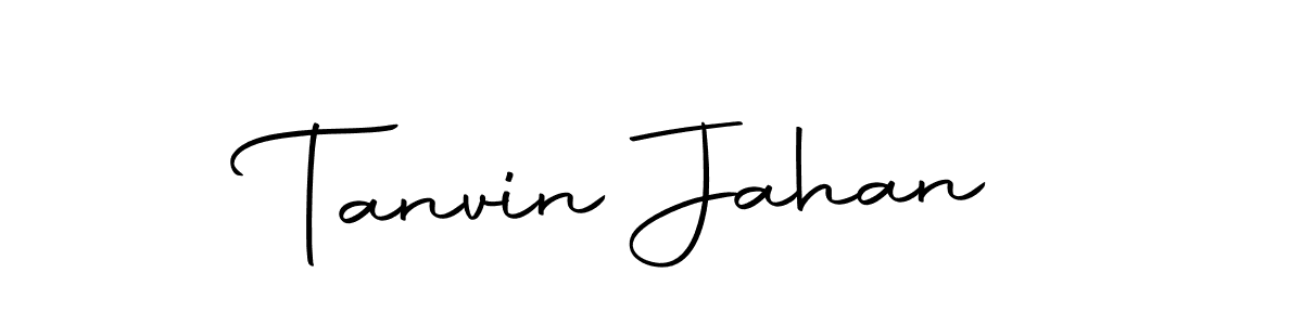 How to make Tanvin Jahan signature? Autography-DOLnW is a professional autograph style. Create handwritten signature for Tanvin Jahan name. Tanvin Jahan signature style 10 images and pictures png