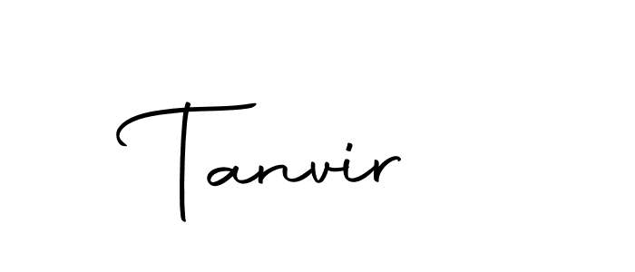 Make a beautiful signature design for name Tanvir . With this signature (Autography-DOLnW) style, you can create a handwritten signature for free. Tanvir  signature style 10 images and pictures png