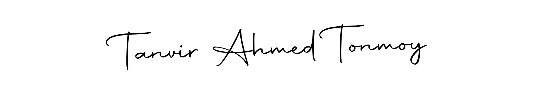 Also we have Tanvir Ahmed Tonmoy name is the best signature style. Create professional handwritten signature collection using Autography-DOLnW autograph style. Tanvir Ahmed Tonmoy signature style 10 images and pictures png