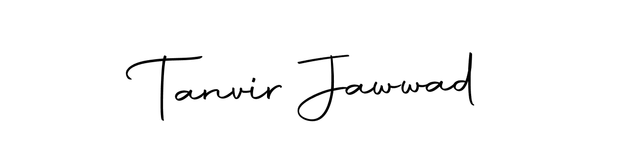 The best way (Autography-DOLnW) to make a short signature is to pick only two or three words in your name. The name Tanvir Jawwad include a total of six letters. For converting this name. Tanvir Jawwad signature style 10 images and pictures png