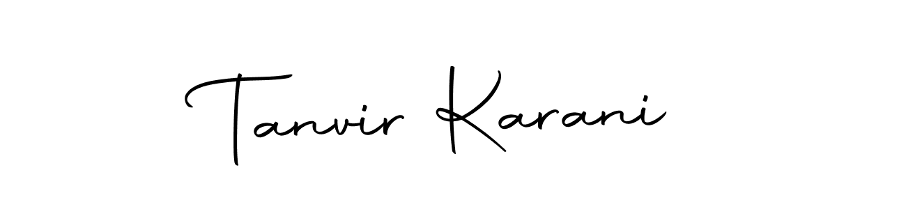 It looks lik you need a new signature style for name Tanvir Karani. Design unique handwritten (Autography-DOLnW) signature with our free signature maker in just a few clicks. Tanvir Karani signature style 10 images and pictures png