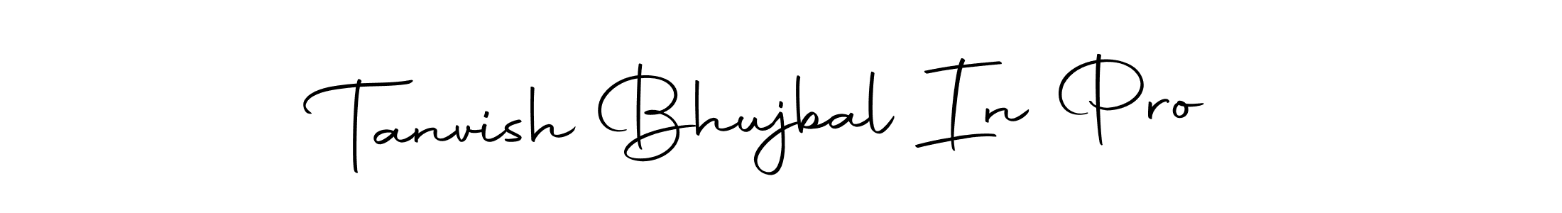 The best way (Autography-DOLnW) to make a short signature is to pick only two or three words in your name. The name Tanvish Bhujbal In Pro include a total of six letters. For converting this name. Tanvish Bhujbal In Pro signature style 10 images and pictures png