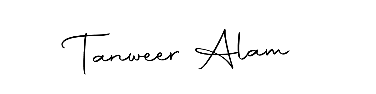 Tanweer Alam stylish signature style. Best Handwritten Sign (Autography-DOLnW) for my name. Handwritten Signature Collection Ideas for my name Tanweer Alam. Tanweer Alam signature style 10 images and pictures png