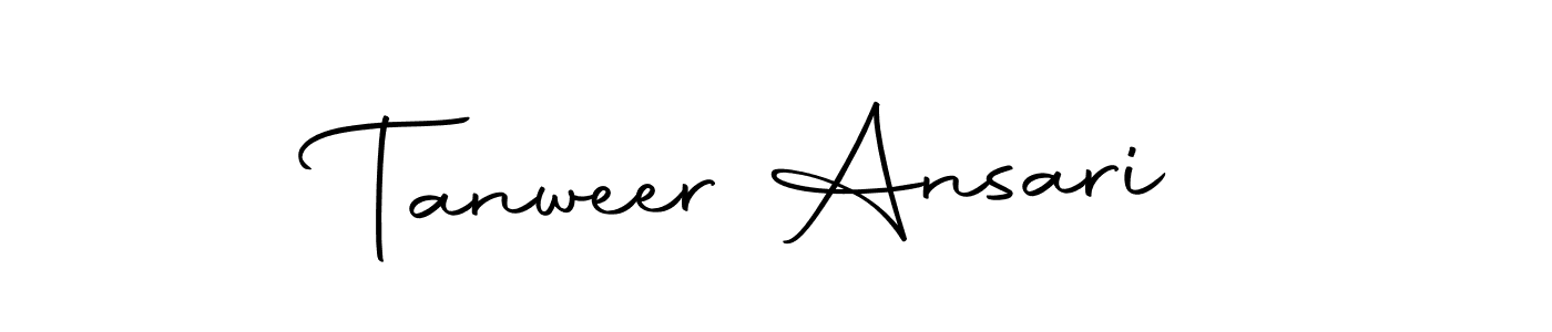 You should practise on your own different ways (Autography-DOLnW) to write your name (Tanweer Ansari) in signature. don't let someone else do it for you. Tanweer Ansari signature style 10 images and pictures png