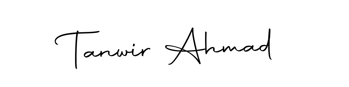 How to make Tanwir Ahmad signature? Autography-DOLnW is a professional autograph style. Create handwritten signature for Tanwir Ahmad name. Tanwir Ahmad signature style 10 images and pictures png