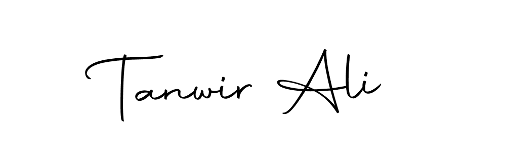 The best way (Autography-DOLnW) to make a short signature is to pick only two or three words in your name. The name Tanwir Ali include a total of six letters. For converting this name. Tanwir Ali signature style 10 images and pictures png