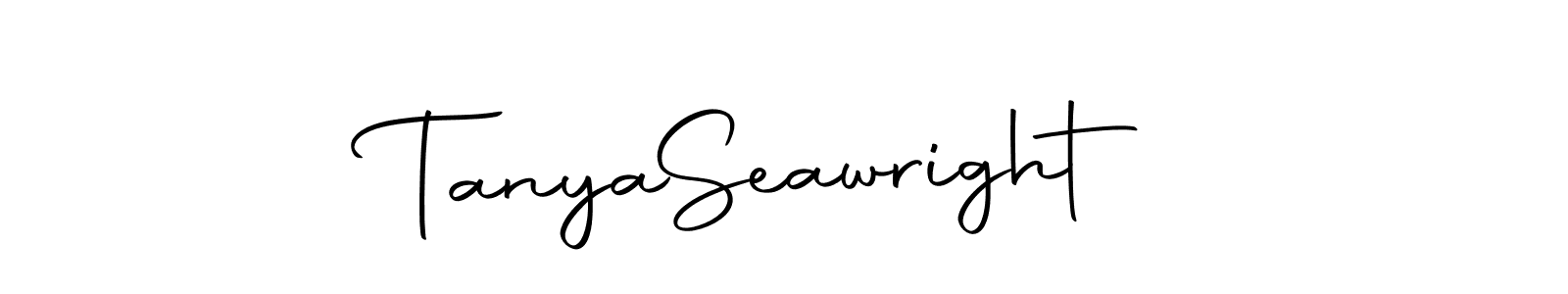 The best way (Autography-DOLnW) to make a short signature is to pick only two or three words in your name. The name Tanya  Seawright include a total of six letters. For converting this name. Tanya  Seawright signature style 10 images and pictures png