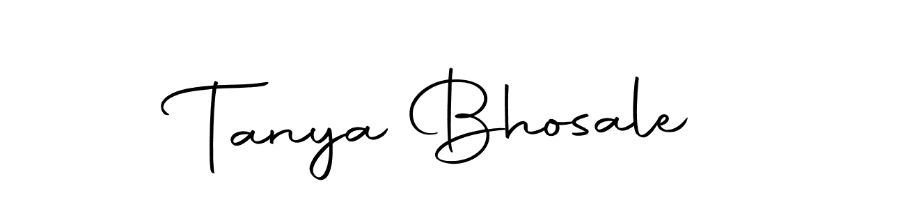 Also we have Tanya Bhosale name is the best signature style. Create professional handwritten signature collection using Autography-DOLnW autograph style. Tanya Bhosale signature style 10 images and pictures png