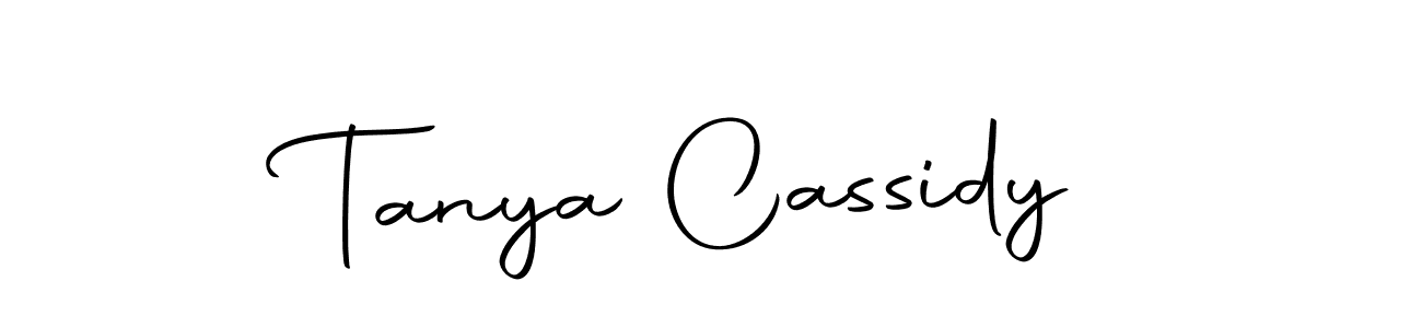 Tanya Cassidy stylish signature style. Best Handwritten Sign (Autography-DOLnW) for my name. Handwritten Signature Collection Ideas for my name Tanya Cassidy. Tanya Cassidy signature style 10 images and pictures png