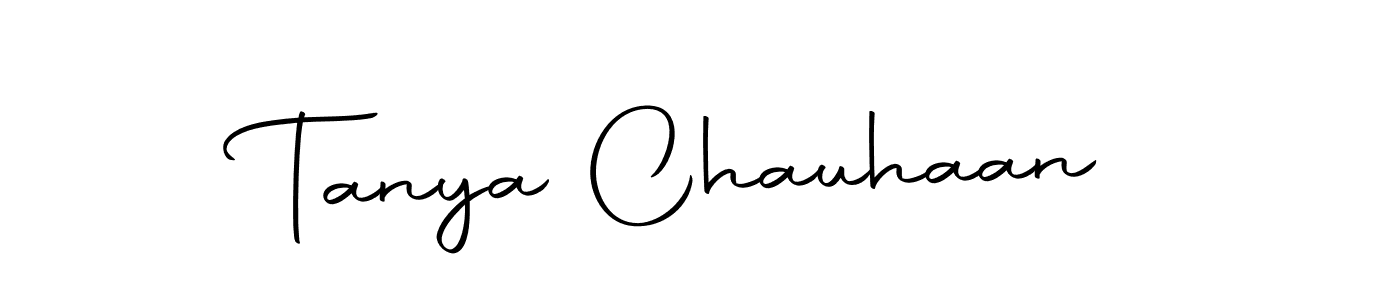 Make a beautiful signature design for name Tanya Chauhaan. Use this online signature maker to create a handwritten signature for free. Tanya Chauhaan signature style 10 images and pictures png