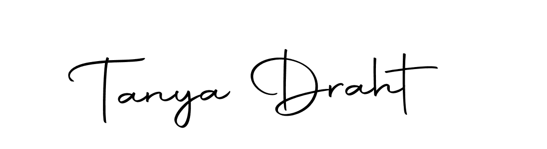 Tanya Draht stylish signature style. Best Handwritten Sign (Autography-DOLnW) for my name. Handwritten Signature Collection Ideas for my name Tanya Draht. Tanya Draht signature style 10 images and pictures png