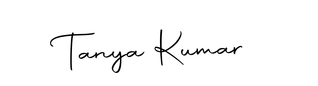 Make a beautiful signature design for name Tanya Kumar. With this signature (Autography-DOLnW) style, you can create a handwritten signature for free. Tanya Kumar signature style 10 images and pictures png