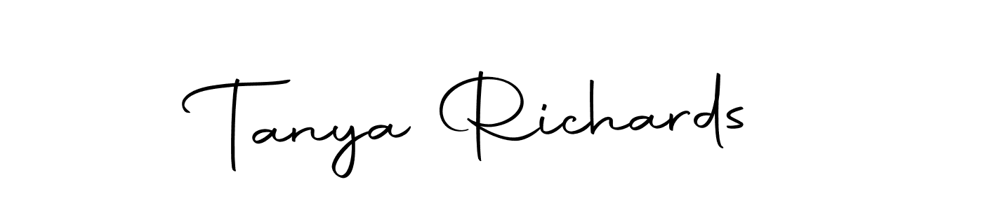 Here are the top 10 professional signature styles for the name Tanya Richards. These are the best autograph styles you can use for your name. Tanya Richards signature style 10 images and pictures png