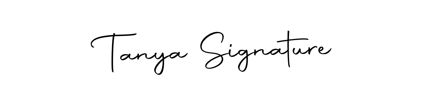 Autography-DOLnW is a professional signature style that is perfect for those who want to add a touch of class to their signature. It is also a great choice for those who want to make their signature more unique. Get Tanya Signature name to fancy signature for free. Tanya Signature signature style 10 images and pictures png