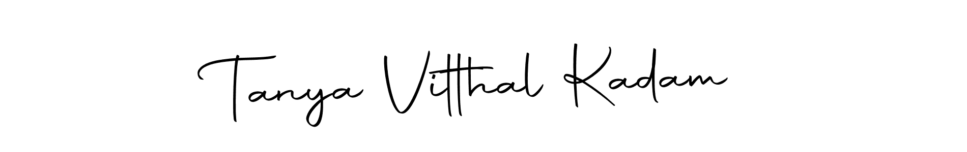 Similarly Autography-DOLnW is the best handwritten signature design. Signature creator online .You can use it as an online autograph creator for name Tanya Vitthal Kadam. Tanya Vitthal Kadam signature style 10 images and pictures png