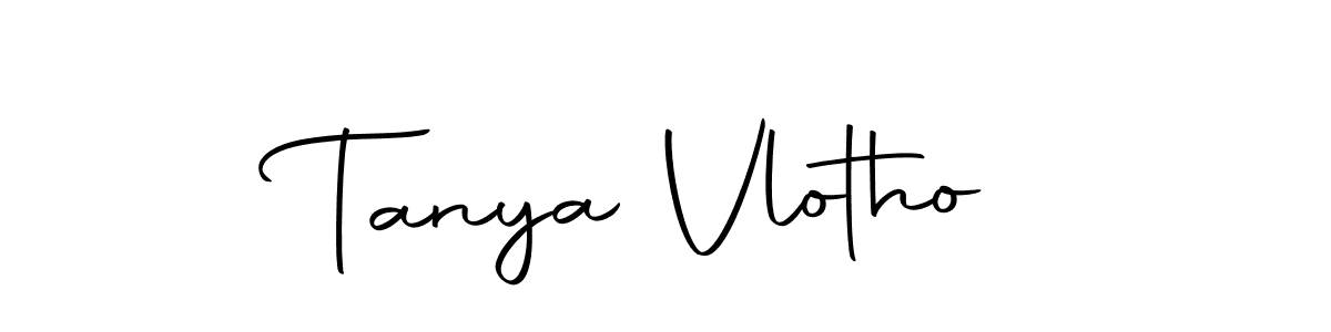 Also we have Tanya Vlotho name is the best signature style. Create professional handwritten signature collection using Autography-DOLnW autograph style. Tanya Vlotho signature style 10 images and pictures png