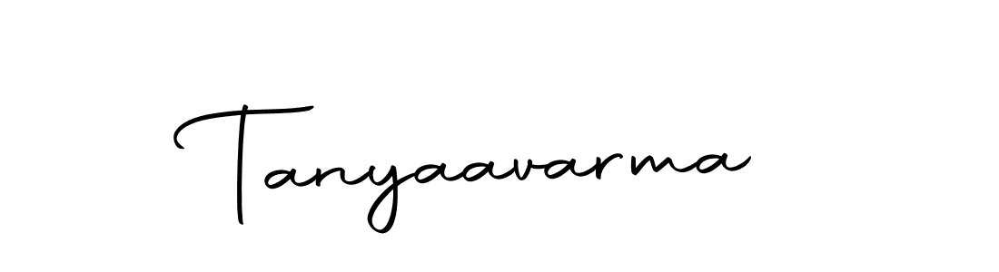 Also we have Tanyaavarma name is the best signature style. Create professional handwritten signature collection using Autography-DOLnW autograph style. Tanyaavarma signature style 10 images and pictures png