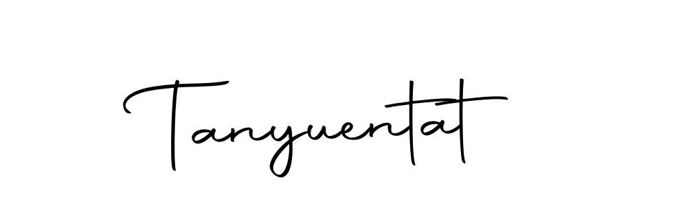 Make a beautiful signature design for name Tanyuentat. Use this online signature maker to create a handwritten signature for free. Tanyuentat signature style 10 images and pictures png