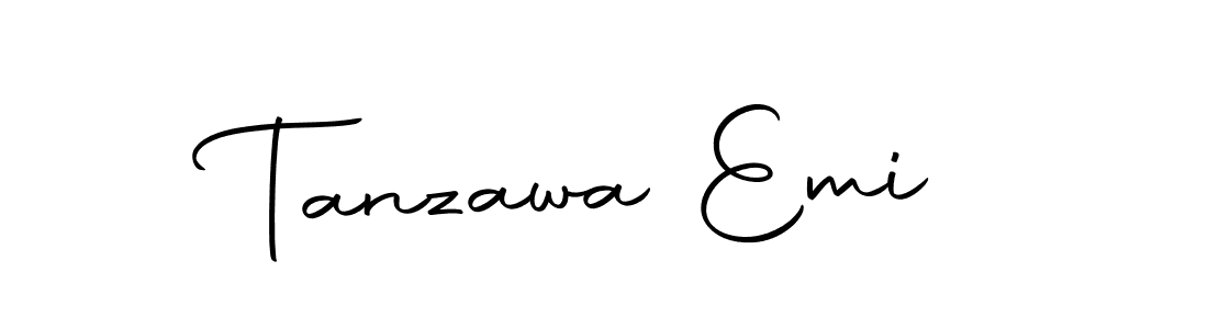 Tanzawa Emi stylish signature style. Best Handwritten Sign (Autography-DOLnW) for my name. Handwritten Signature Collection Ideas for my name Tanzawa Emi. Tanzawa Emi signature style 10 images and pictures png