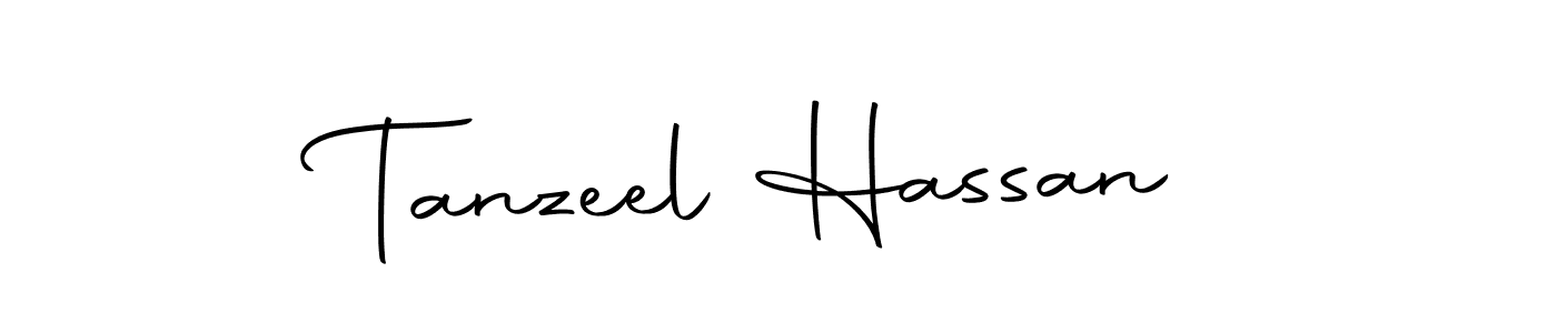 if you are searching for the best signature style for your name Tanzeel Hassan. so please give up your signature search. here we have designed multiple signature styles  using Autography-DOLnW. Tanzeel Hassan signature style 10 images and pictures png