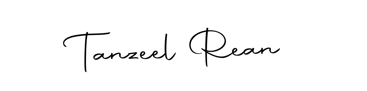 if you are searching for the best signature style for your name Tanzeel Rean. so please give up your signature search. here we have designed multiple signature styles  using Autography-DOLnW. Tanzeel Rean signature style 10 images and pictures png