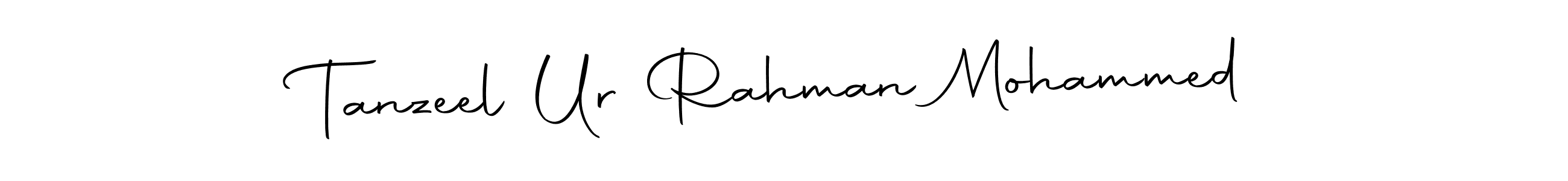 if you are searching for the best signature style for your name Tanzeel Ur Rahman Mohammed. so please give up your signature search. here we have designed multiple signature styles  using Autography-DOLnW. Tanzeel Ur Rahman Mohammed signature style 10 images and pictures png