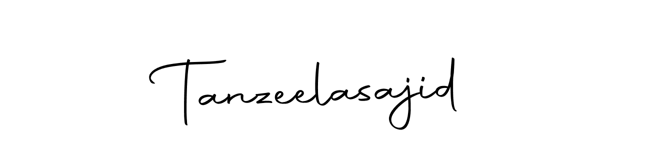 How to make Tanzeelasajid signature? Autography-DOLnW is a professional autograph style. Create handwritten signature for Tanzeelasajid name. Tanzeelasajid signature style 10 images and pictures png