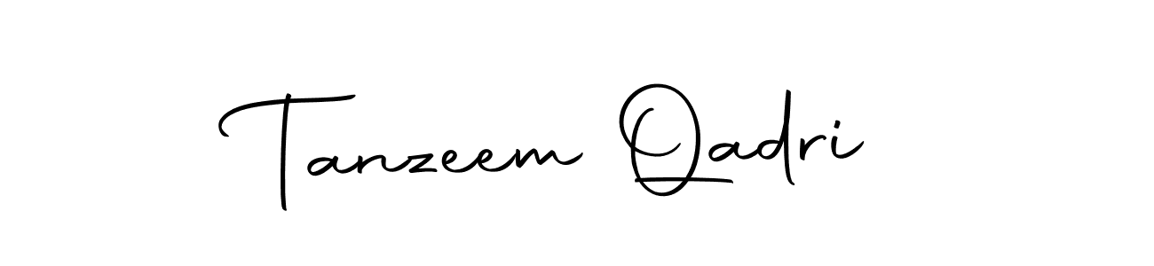 Also we have Tanzeem Qadri name is the best signature style. Create professional handwritten signature collection using Autography-DOLnW autograph style. Tanzeem Qadri signature style 10 images and pictures png