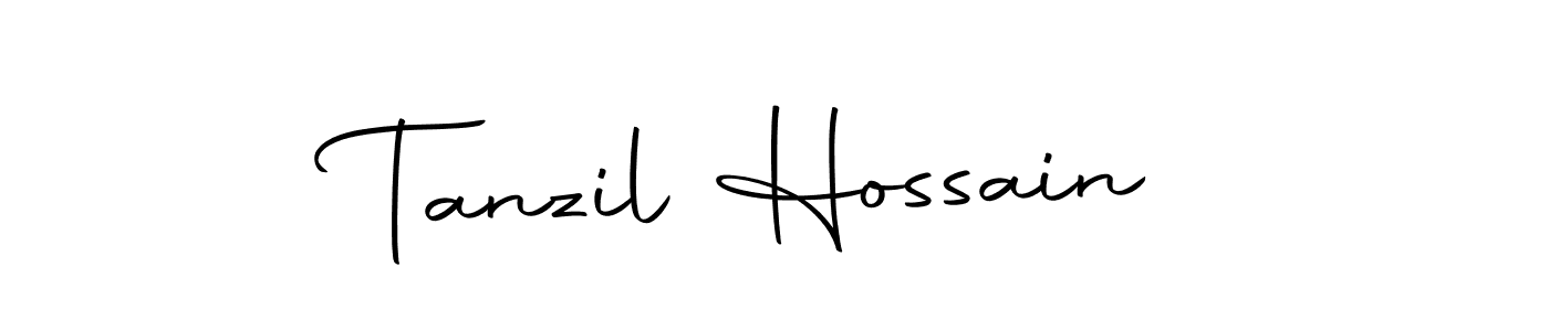 Tanzil Hossain stylish signature style. Best Handwritten Sign (Autography-DOLnW) for my name. Handwritten Signature Collection Ideas for my name Tanzil Hossain. Tanzil Hossain signature style 10 images and pictures png