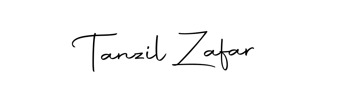 Use a signature maker to create a handwritten signature online. With this signature software, you can design (Autography-DOLnW) your own signature for name Tanzil Zafar. Tanzil Zafar signature style 10 images and pictures png