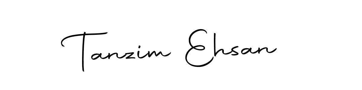 Use a signature maker to create a handwritten signature online. With this signature software, you can design (Autography-DOLnW) your own signature for name Tanzim Ehsan. Tanzim Ehsan signature style 10 images and pictures png