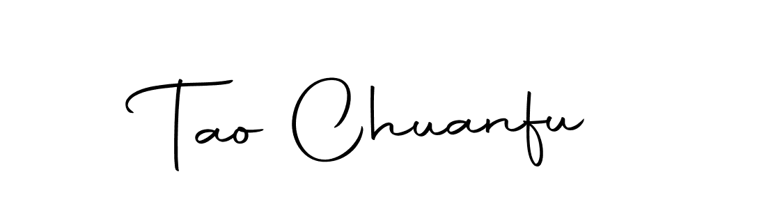 Create a beautiful signature design for name Tao Chuanfu. With this signature (Autography-DOLnW) fonts, you can make a handwritten signature for free. Tao Chuanfu signature style 10 images and pictures png