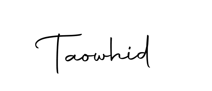if you are searching for the best signature style for your name Taowhid. so please give up your signature search. here we have designed multiple signature styles  using Autography-DOLnW. Taowhid signature style 10 images and pictures png