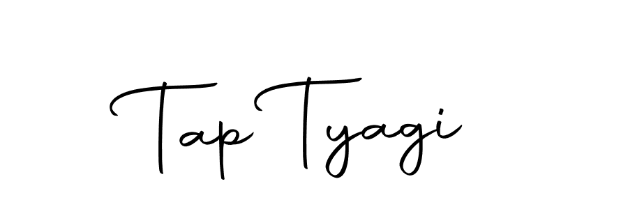 How to make Tap Tyagi name signature. Use Autography-DOLnW style for creating short signs online. This is the latest handwritten sign. Tap Tyagi signature style 10 images and pictures png