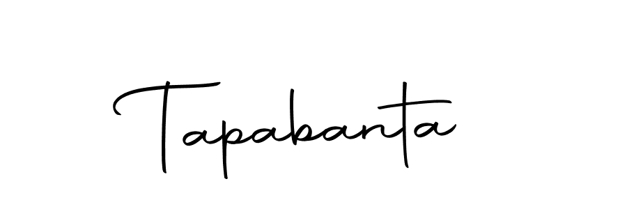 Tapabanta stylish signature style. Best Handwritten Sign (Autography-DOLnW) for my name. Handwritten Signature Collection Ideas for my name Tapabanta. Tapabanta signature style 10 images and pictures png