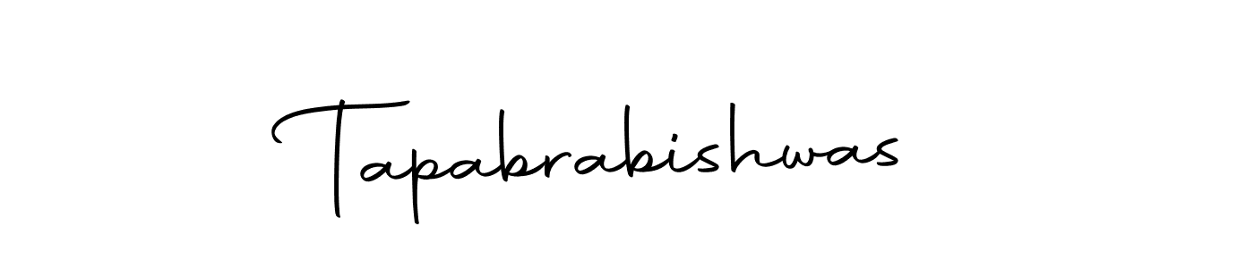 How to make Tapabrabishwas signature? Autography-DOLnW is a professional autograph style. Create handwritten signature for Tapabrabishwas name. Tapabrabishwas signature style 10 images and pictures png
