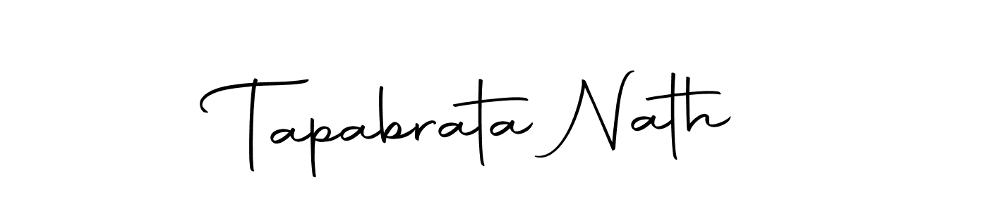 Design your own signature with our free online signature maker. With this signature software, you can create a handwritten (Autography-DOLnW) signature for name Tapabrata Nath. Tapabrata Nath signature style 10 images and pictures png