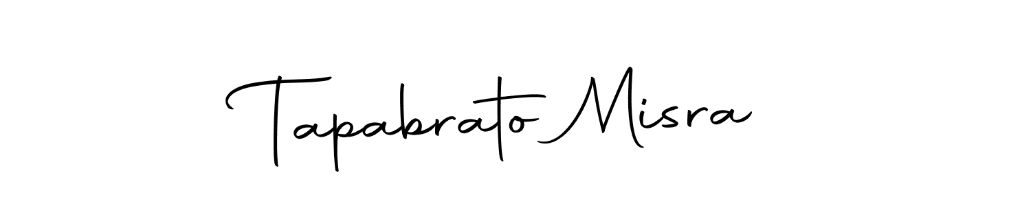 Autography-DOLnW is a professional signature style that is perfect for those who want to add a touch of class to their signature. It is also a great choice for those who want to make their signature more unique. Get Tapabrato Misra name to fancy signature for free. Tapabrato Misra signature style 10 images and pictures png