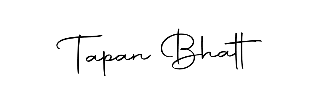 Make a beautiful signature design for name Tapan Bhatt. Use this online signature maker to create a handwritten signature for free. Tapan Bhatt signature style 10 images and pictures png