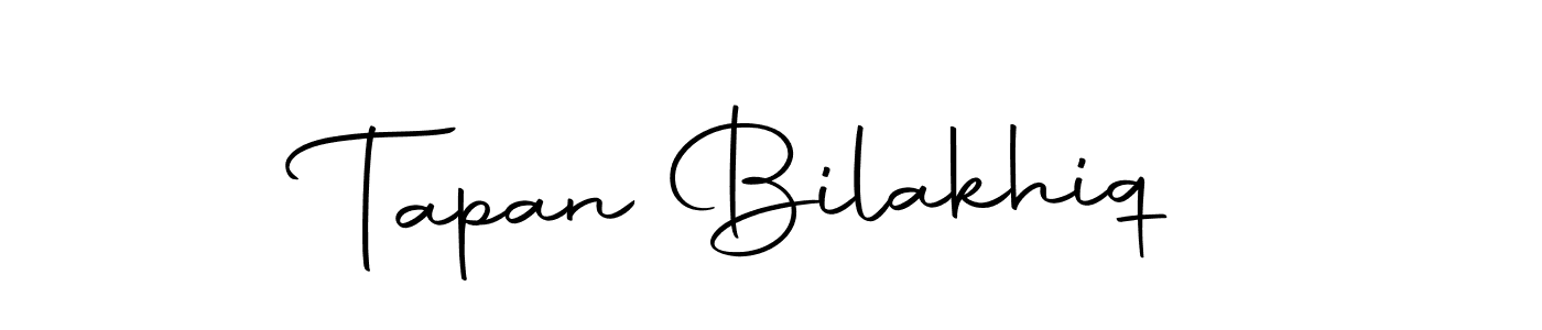 Make a short Tapan Bilakhiq signature style. Manage your documents anywhere anytime using Autography-DOLnW. Create and add eSignatures, submit forms, share and send files easily. Tapan Bilakhiq signature style 10 images and pictures png