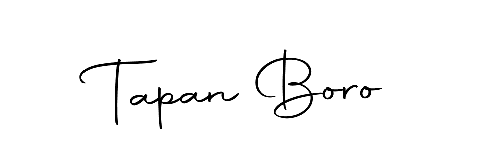 The best way (Autography-DOLnW) to make a short signature is to pick only two or three words in your name. The name Tapan Boro include a total of six letters. For converting this name. Tapan Boro signature style 10 images and pictures png