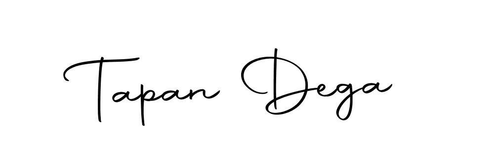 Design your own signature with our free online signature maker. With this signature software, you can create a handwritten (Autography-DOLnW) signature for name Tapan Dega. Tapan Dega signature style 10 images and pictures png