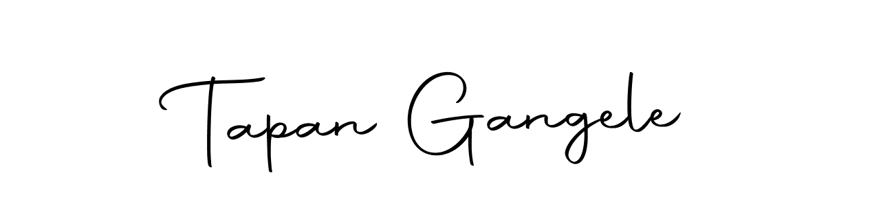 How to make Tapan Gangele signature? Autography-DOLnW is a professional autograph style. Create handwritten signature for Tapan Gangele name. Tapan Gangele signature style 10 images and pictures png