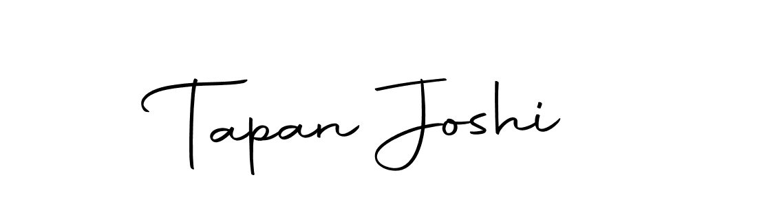 Make a beautiful signature design for name Tapan Joshi. With this signature (Autography-DOLnW) style, you can create a handwritten signature for free. Tapan Joshi signature style 10 images and pictures png