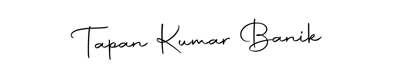 Also we have Tapan Kumar Banik name is the best signature style. Create professional handwritten signature collection using Autography-DOLnW autograph style. Tapan Kumar Banik signature style 10 images and pictures png