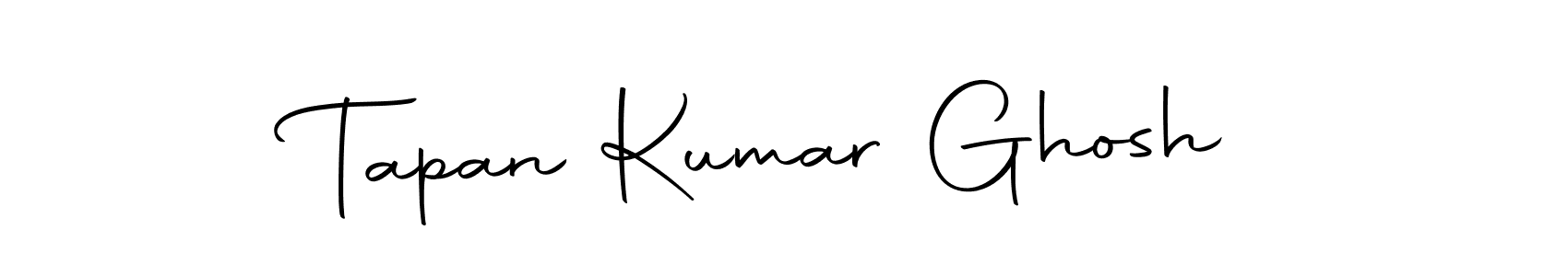 How to make Tapan Kumar Ghosh name signature. Use Autography-DOLnW style for creating short signs online. This is the latest handwritten sign. Tapan Kumar Ghosh signature style 10 images and pictures png