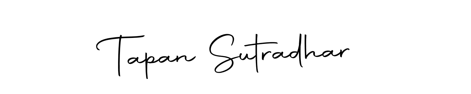 Design your own signature with our free online signature maker. With this signature software, you can create a handwritten (Autography-DOLnW) signature for name Tapan Sutradhar. Tapan Sutradhar signature style 10 images and pictures png