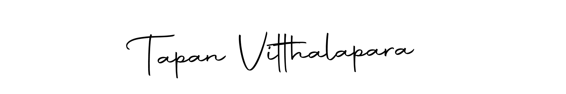 Make a beautiful signature design for name Tapan Vitthalapara. With this signature (Autography-DOLnW) style, you can create a handwritten signature for free. Tapan Vitthalapara signature style 10 images and pictures png